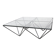 Coffee table 100x100cm in very good condition, 1980.