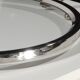 Vintage Art Deco platter, silver-plated and glass, 32 x 40cm