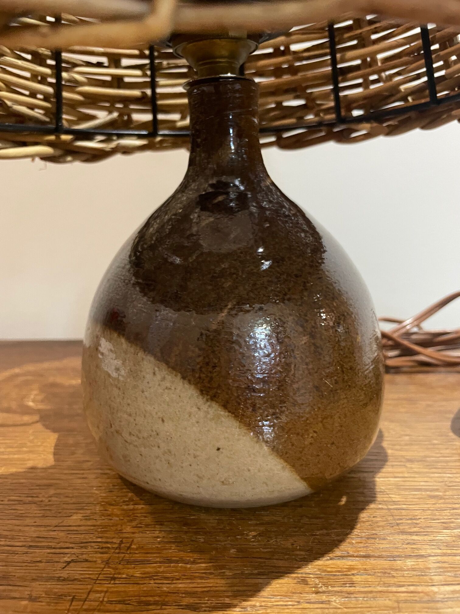 Ceramic lamp cyclades anduze