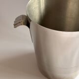 Silver metal champagne bucket