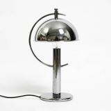 Large exceptional 1960s chrome table lamp by Gebrüder Cosack