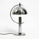 Large exceptional 1960s chrome table lamp by Gebrüder Cosack