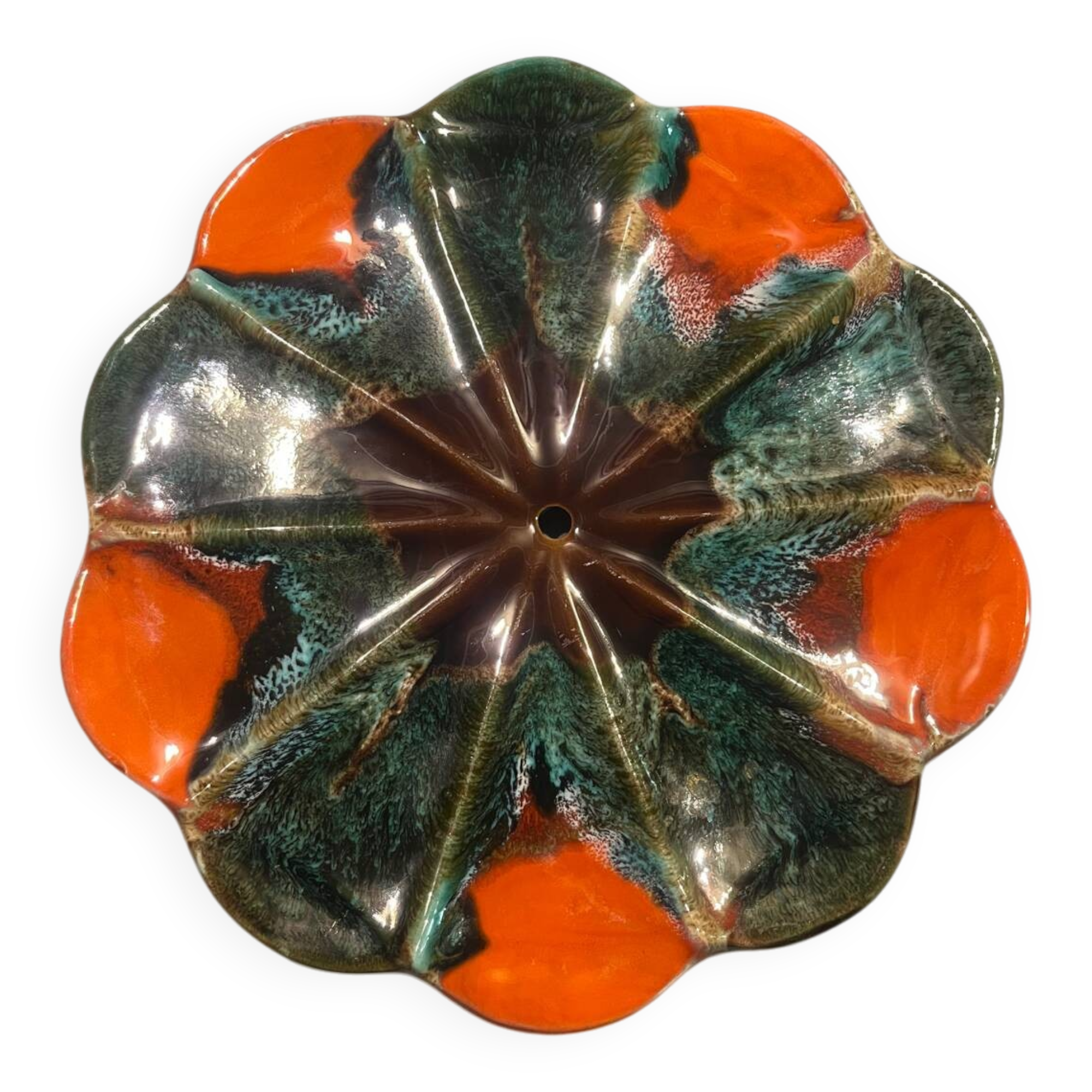 Plate signed Vallauris