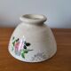 Old Faience Bowl SARREGUEMINES Rose Decoration