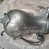 Théière Gallia Collection-"POMPADOUR" balustre en métal argenté -XXéme