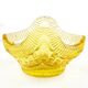 Bol à fruits Art Déco, cristal, conçu par R. Hlousek, Tchécoslovaquie, années 1930.