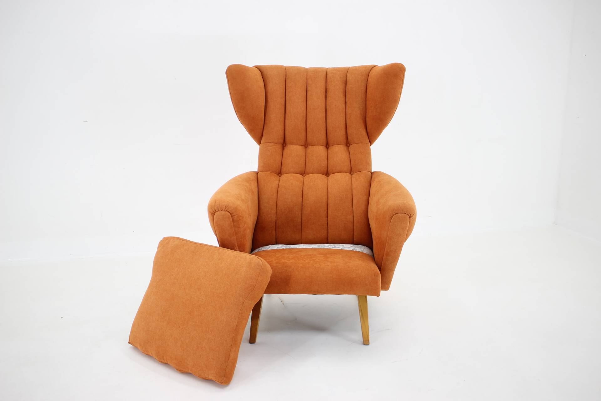 1960s Wing Chair, Czechoslovakia