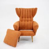 1960s Wing Chair, Czechoslovakia