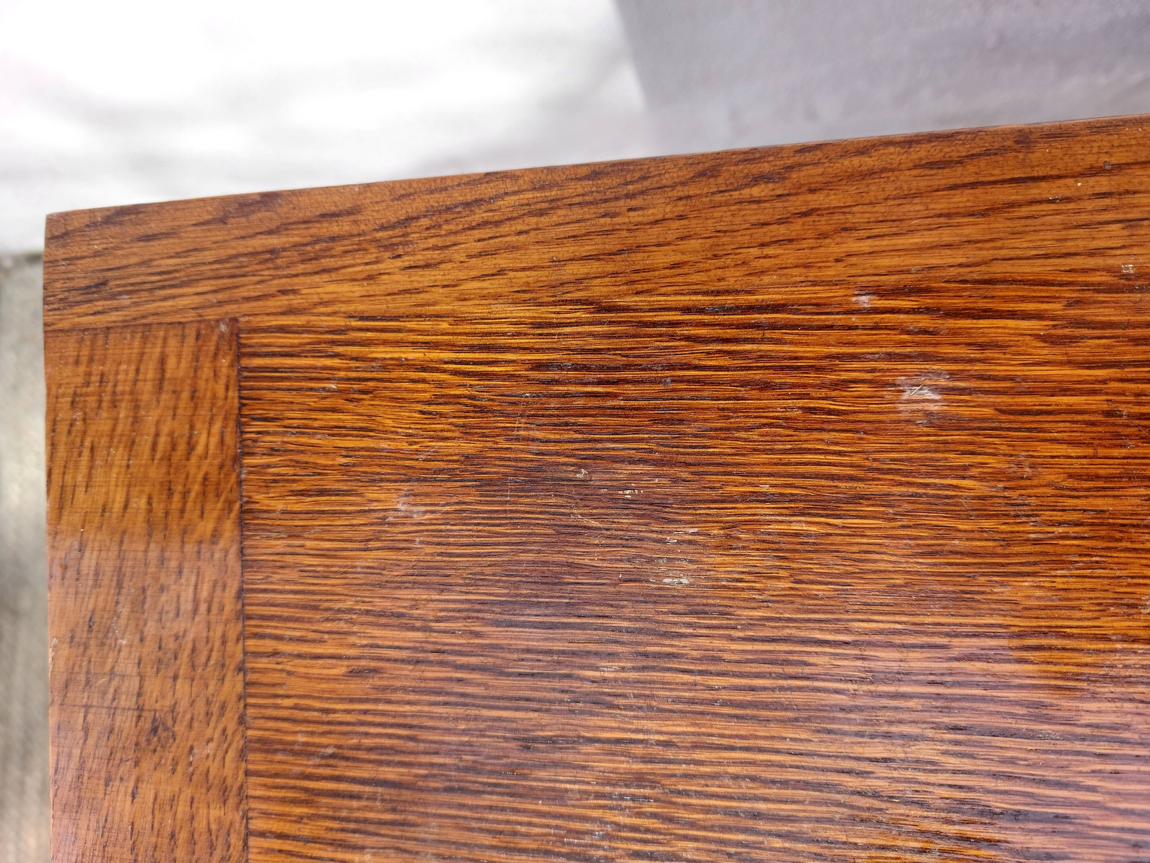 vintage commode with tapered legs