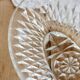 Vintage oval glass dish