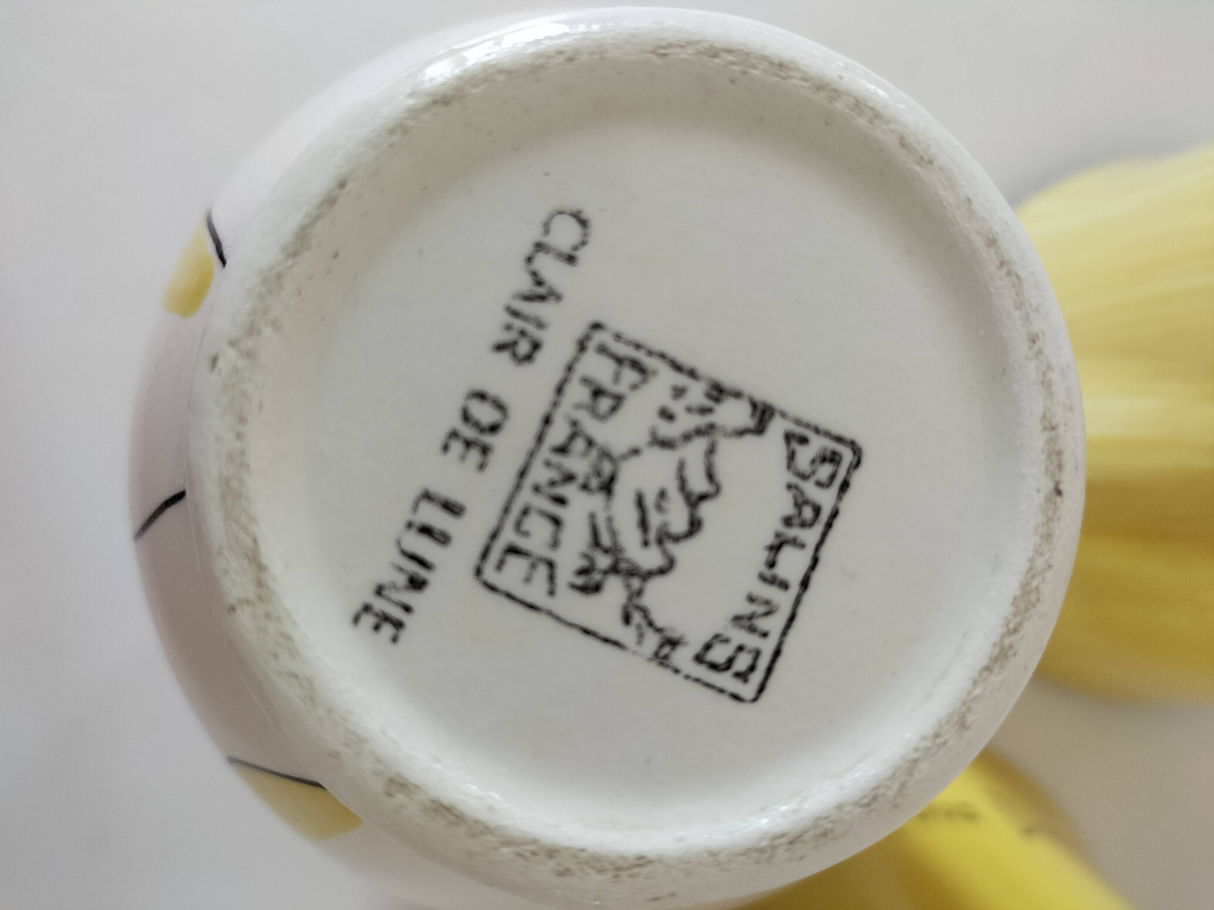 Trio de pichets Salins Clair de Lune Panama Nous Deux vintage