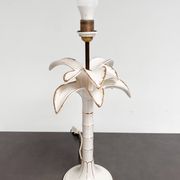 Palm tree lamp attributed to Tommaso Barbi, 1970s
