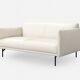 Boconcept berne beige leather sofa