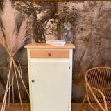 Buffet 50s raw wood and almond