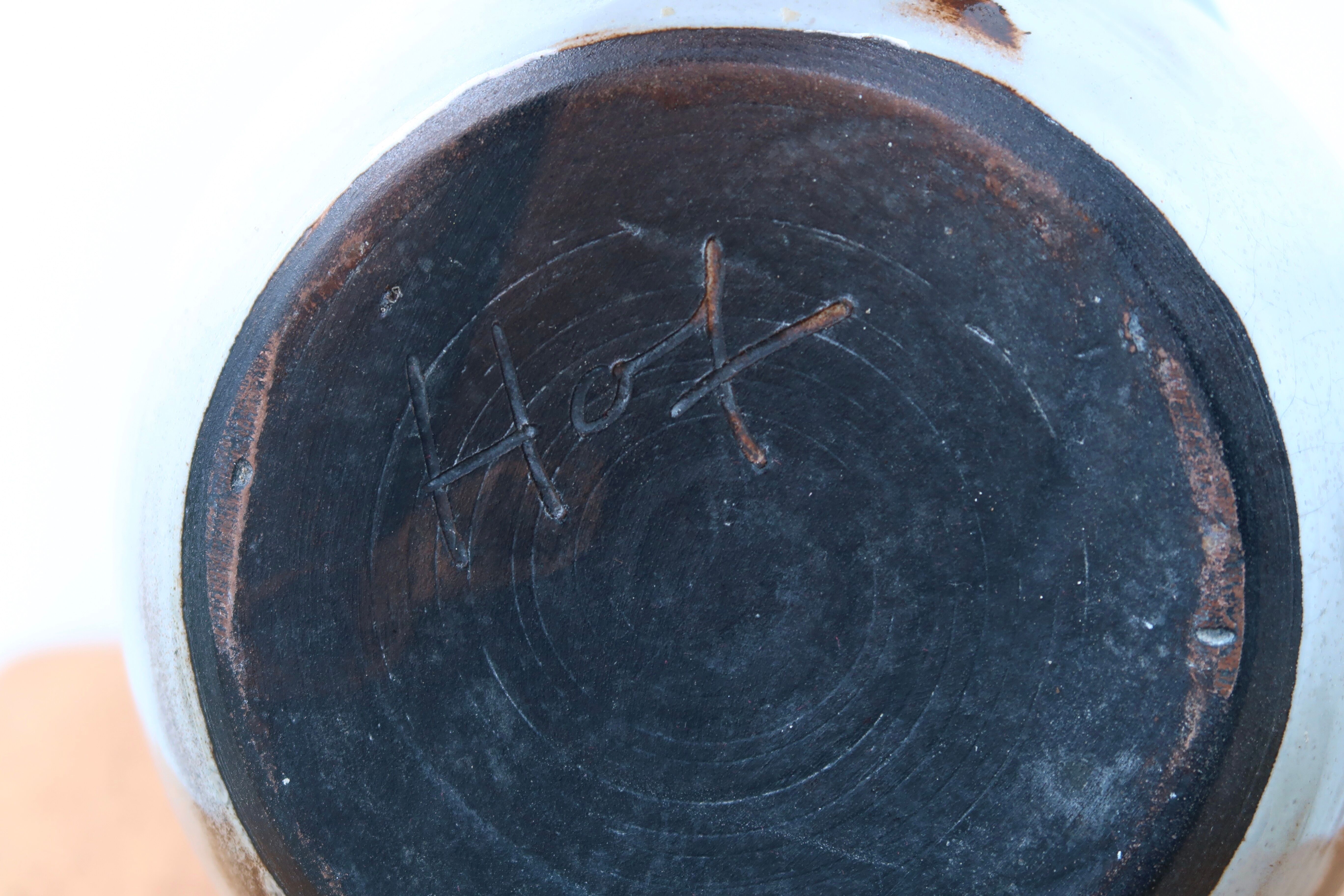 Ceramic pitcher by Gérard Hofmann, Vallauris