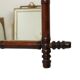 Antique Wooden Faux Bamboo Chinoiserie Mirror 63x52cm