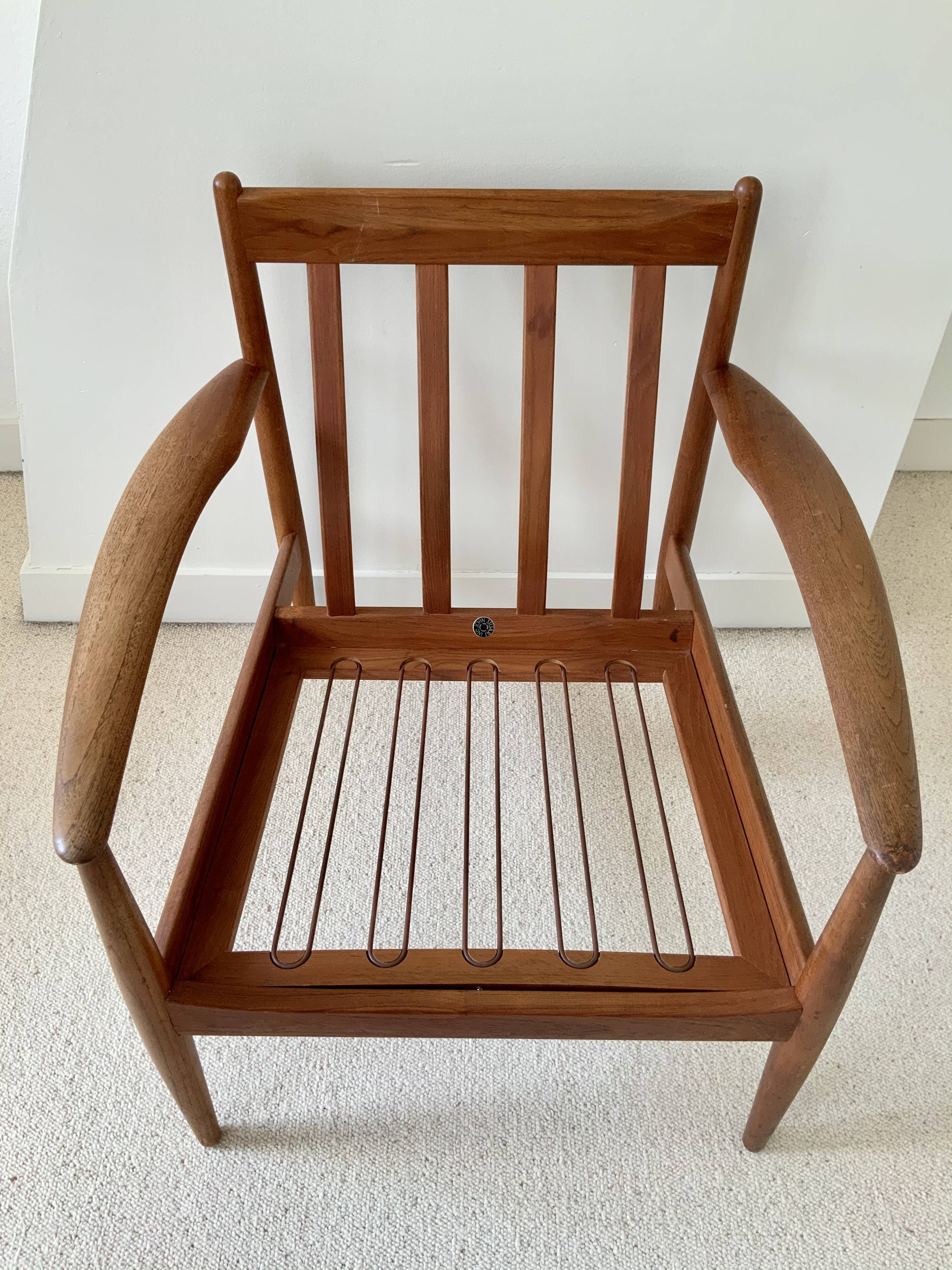 Fauteuil en teck Grete Jalk