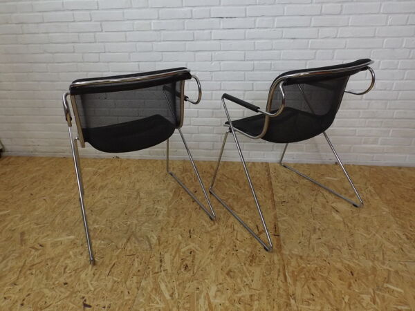 2 chaises Penelope de Charles Pollock
