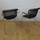 2 chaises Penelope de Charles Pollock