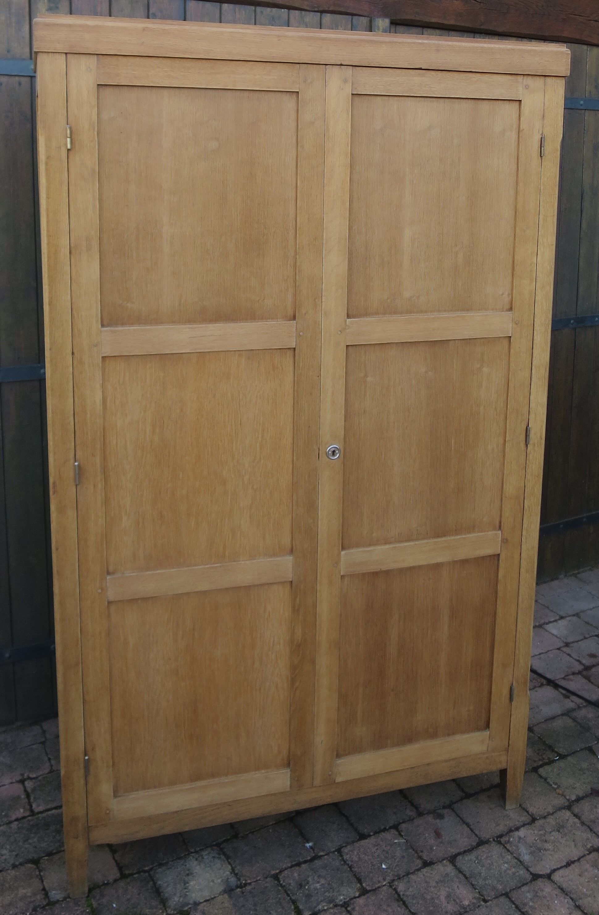 Parisian cabinet vintage solid oak