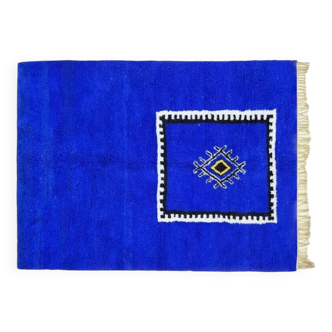 Tapis beni ouarine fait main traditionnel 250cmx150cm