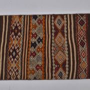 Tapis kilim décoratif anatolien vintage