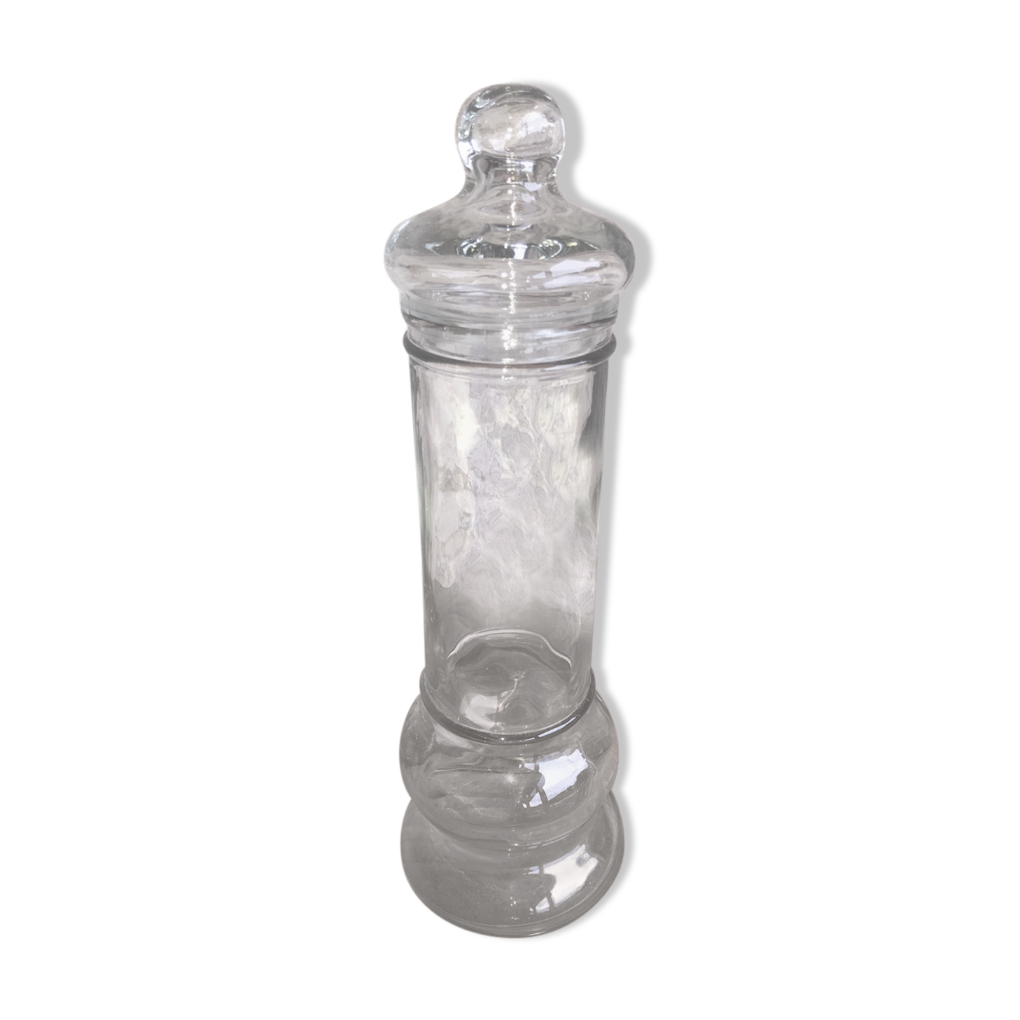 Glass apothecary jar