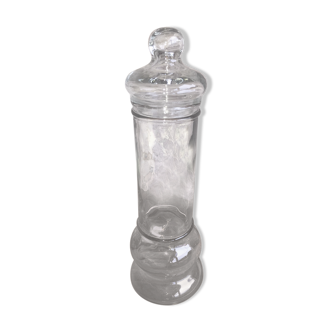Glass apothecary jar