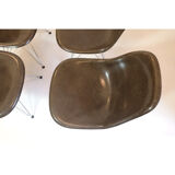 4 DSR chairs by Charles and Ray Eames, 1970/1980