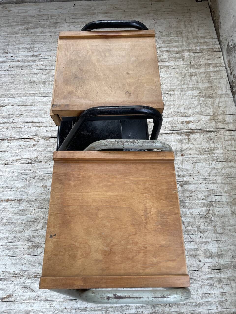 Paire de chevets Tubauto années 60