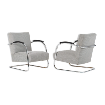 Ensemble de 2 fauteuils de Mucke & Melder années 30