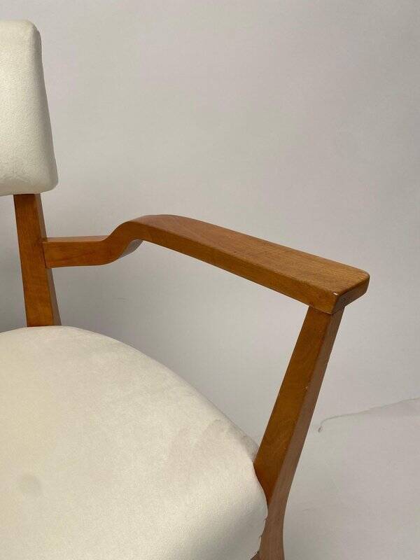 Mid-Century Organic Armchairs, Italy, 1950s, Set of 2