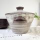Vintage ceramic soup plates and tureen