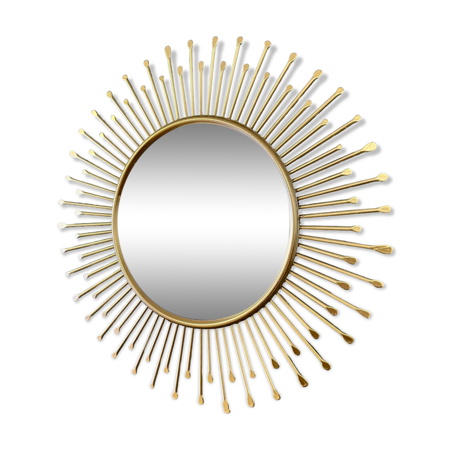 Metal sun mirror, 31 cm