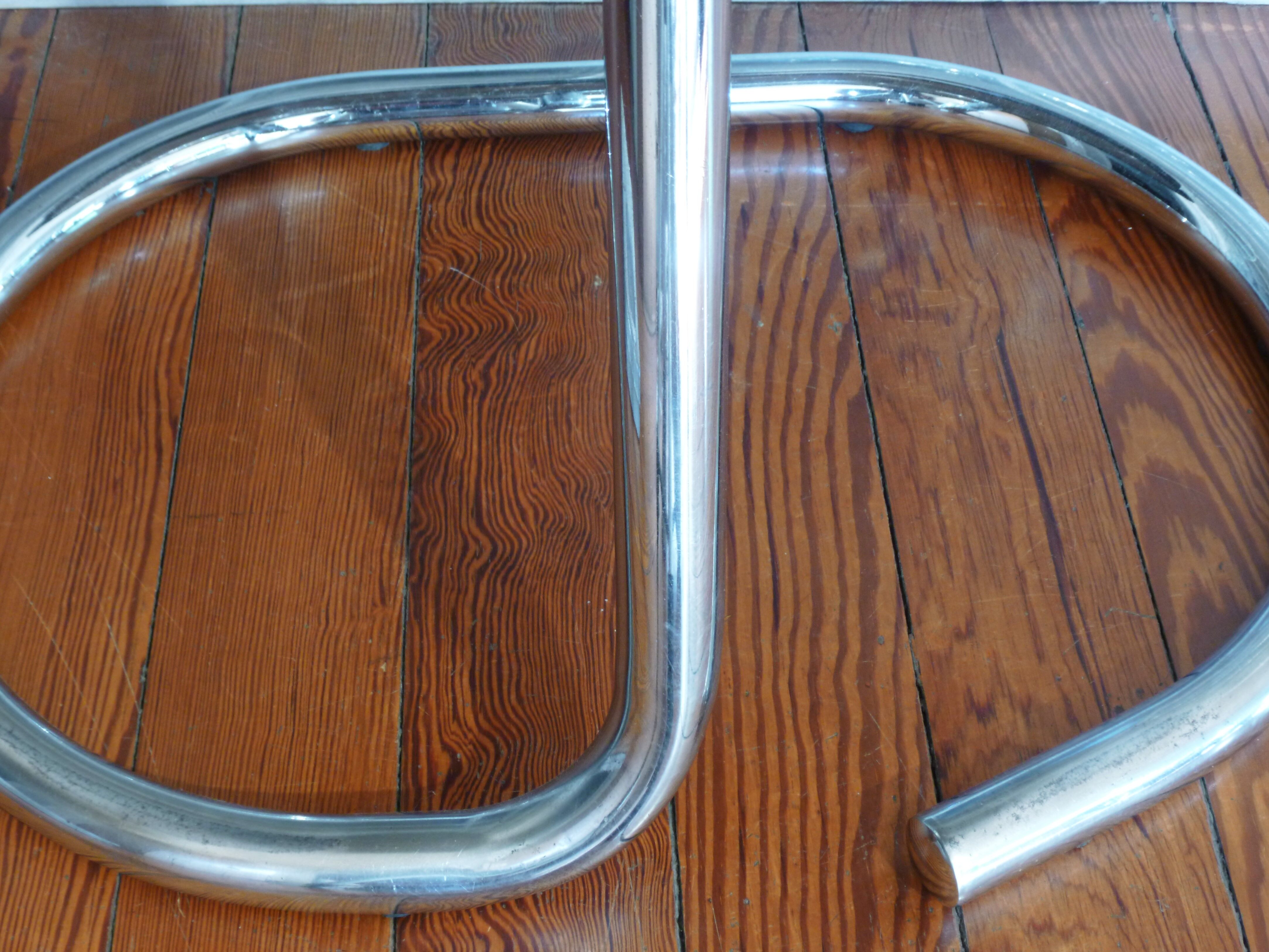 Chair by Giotto Stoppino, model "Cobra", 70s