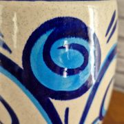 Vase vintage West Germany turquoise