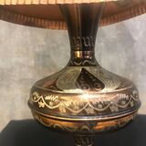 Hand Carved Antique Metal Lamp