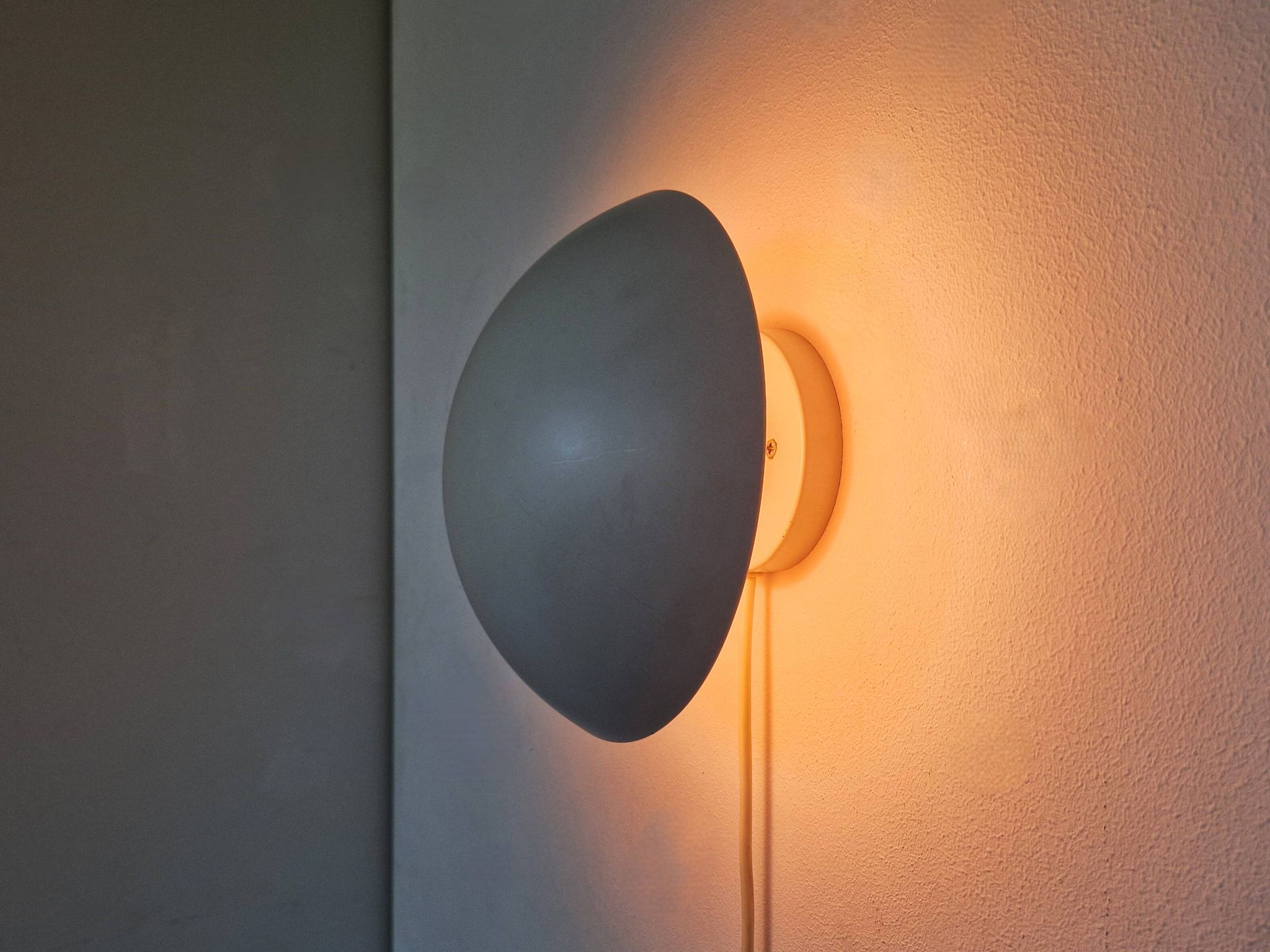 Early PH Hat wall lamp by Poul Henningsen for Louis Poulsen, Denmark 1960's