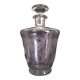 Fine crystal spirits decanter engraved with fern motifs