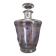 Fine crystal spirits decanter engraved with fern motifs