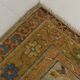 Tapis persan Brunt orange et vert, 105 x 290 cm