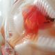 Suspension globe rouge Murano