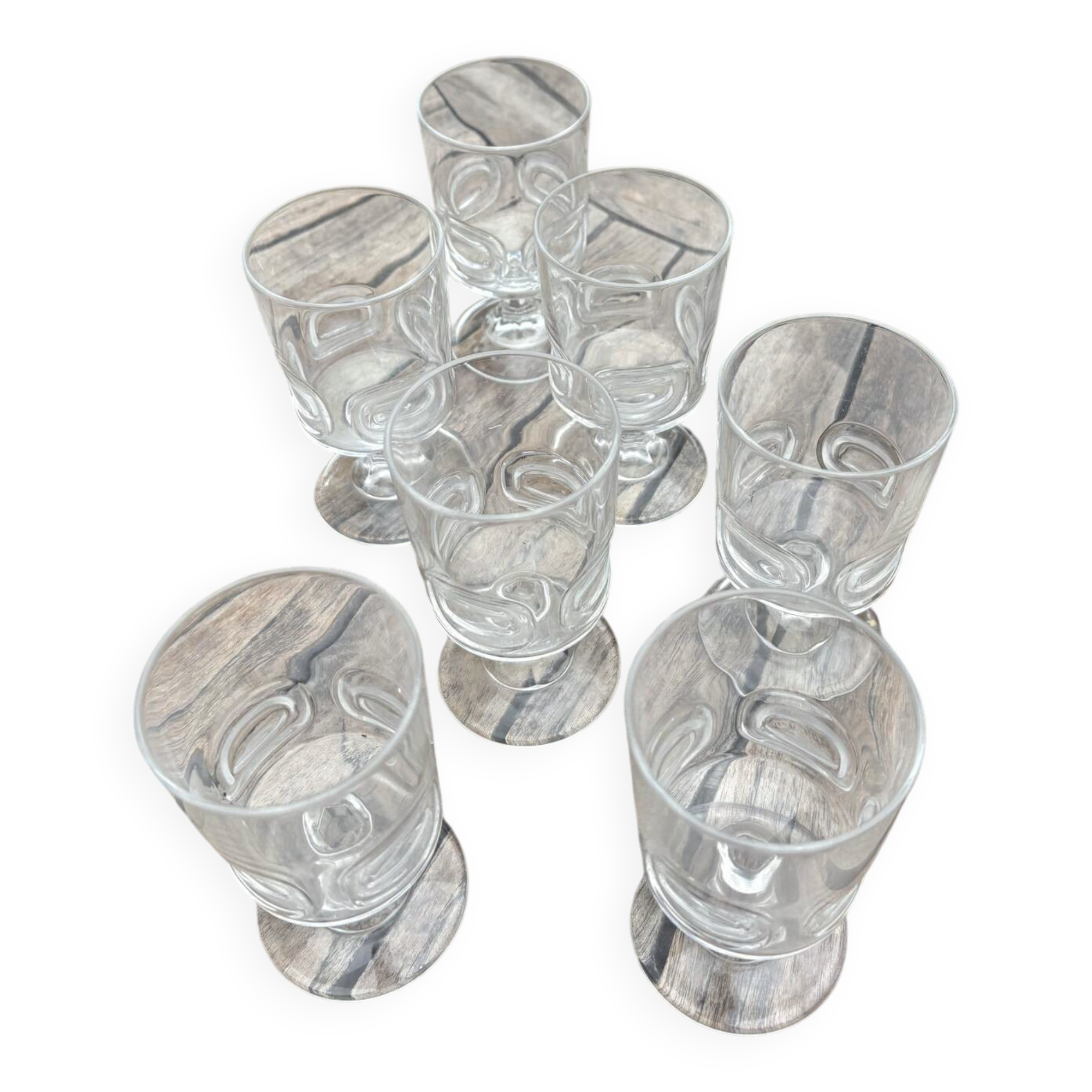 Vintage wine glasses