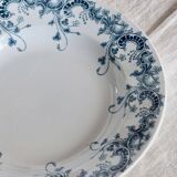 Antique Saint Amand iron clay deep plate - Byzantine model