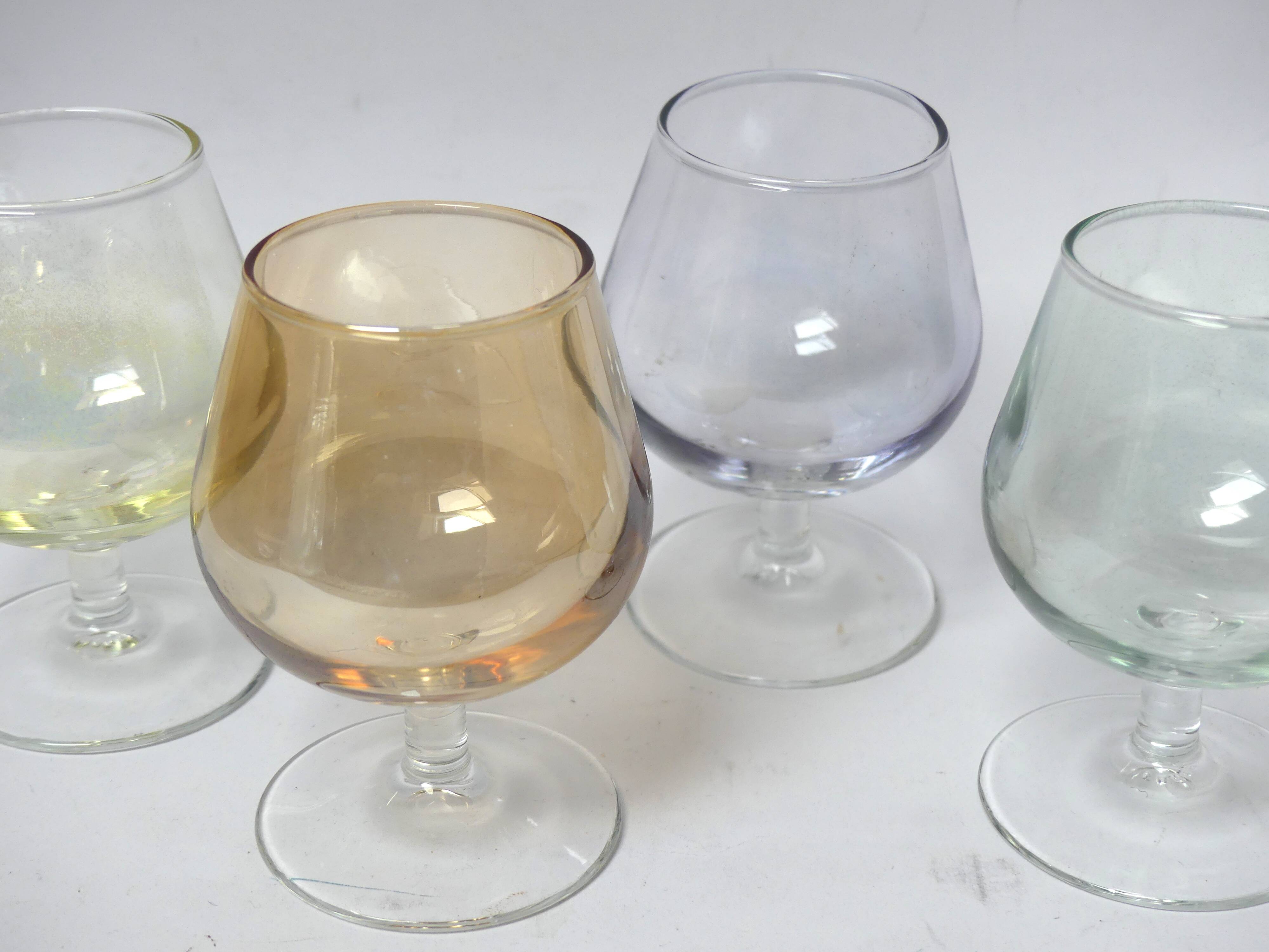 4 Luminarc cognac glasses