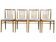 Set of 4 dining chairs 60s 70s