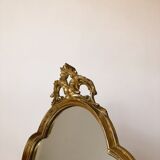 Miroir ancien doré 45x73cm