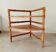 Bamboo and rattan corner table by Adrien Audoux and Frida Minet 1950s