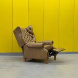 Vintage Handmade Chesterfield Recliner Armchair