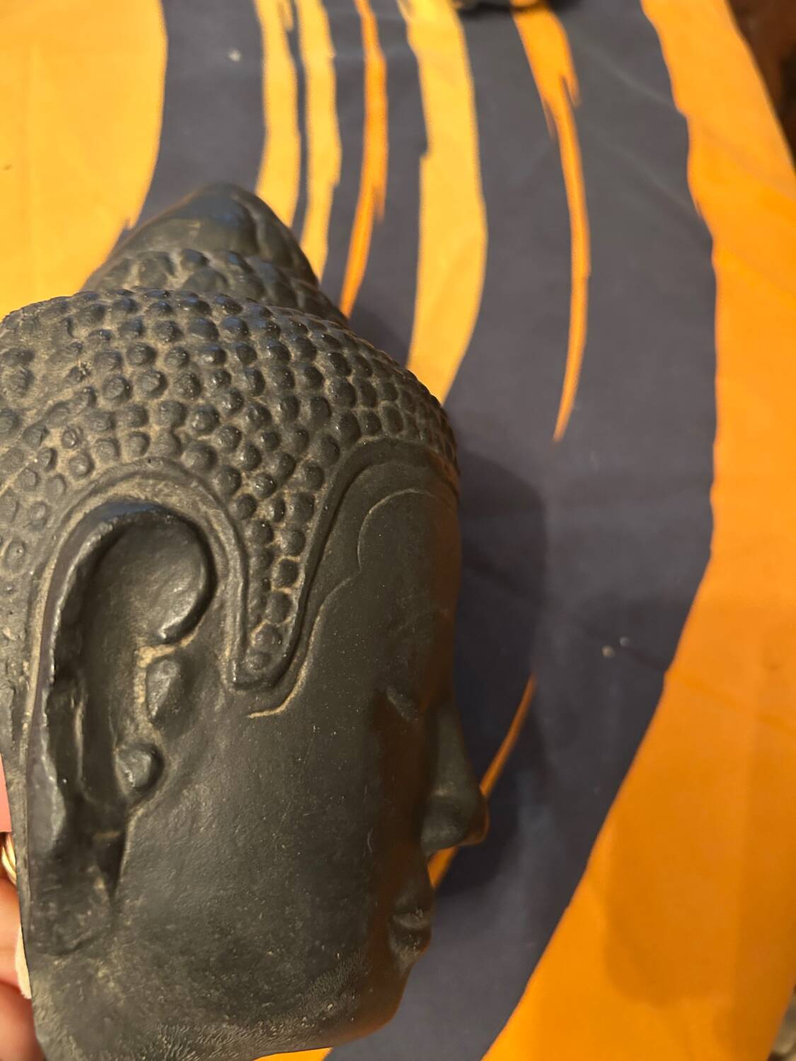 Buddha mask mould from the Louvre Museum in resin.